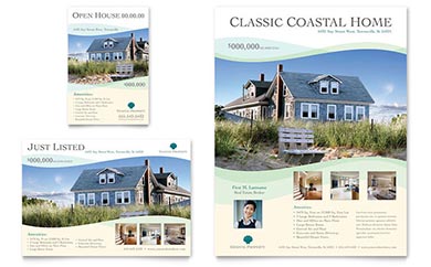 Real Estate Advertisement Design Example