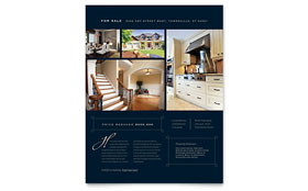 Luxury Home Real Estate Flyer Template Design