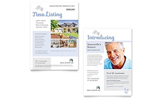 Real Estate Listing Announcement Template