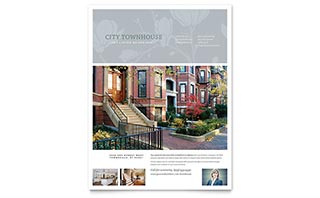 Townhouse Flyer Template