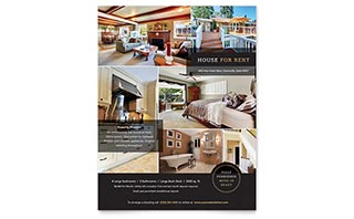 House for Rent Flyer Template