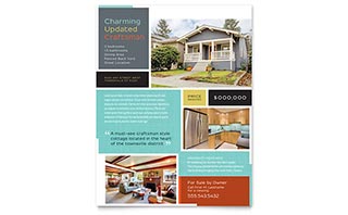 Craftsman Home Flyer Template