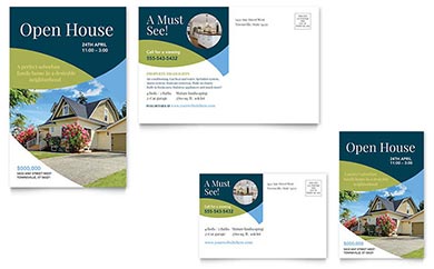 Real Estate Postcard Design Example