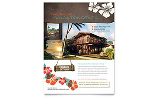 Vacation Rental Flyer Template