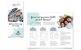 Apartment Brochure Template Design