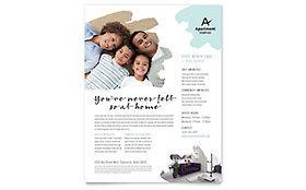 Apartment Flyer Template Design