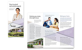 Realtor Brochure Template Design