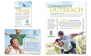 Christian Church Flyer & Ad Template