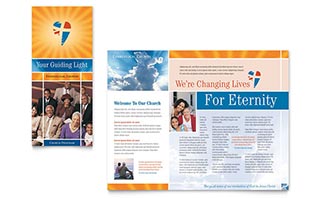 Evangelical Church Brochure Template