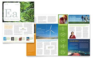 Environmental & Agricultural Non Profit Newsletter Template