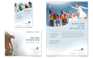 Christian Ministry Flyer & Ad Template