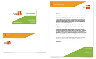 Church Youth Ministry Business Card & Letterhead Template