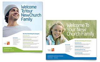 Church Youth Ministry Poster Template