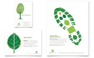 Environmental Non Profit Flyer & Ad Template