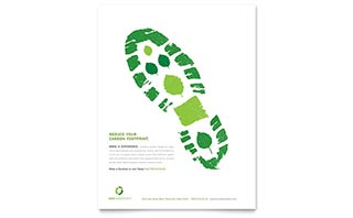 Environmental Non Profit Flyer Template