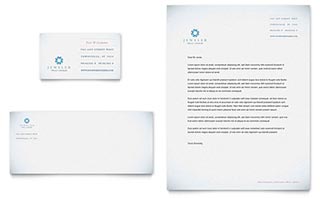 Jeweler & Jewelry Store Business Card & Letterhead Template