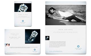 Jeweler & Jewelry Store Flyer & Ad Template