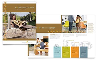 Furniture Store Brochure Template