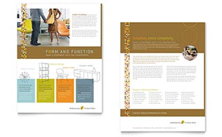 Furniture Store Datasheet Template