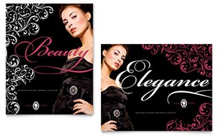 Formal Fashions & Jewelry Boutique Poster Template