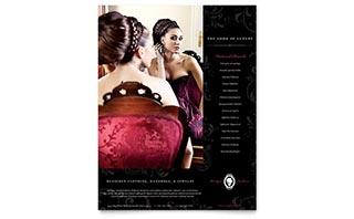 Formal Fashions & Jewelry Boutique Flyer Template