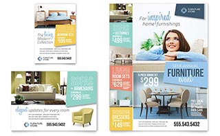 Home Furnishings Flyer & Ad Template