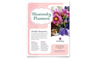 Florist Flyer Template