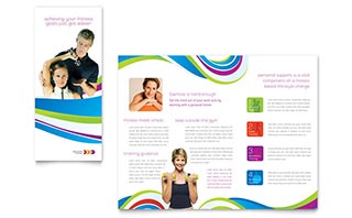 Personal Trainer Brochure Template