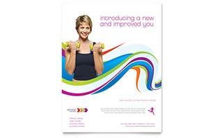 Personal Trainer Flyer Template