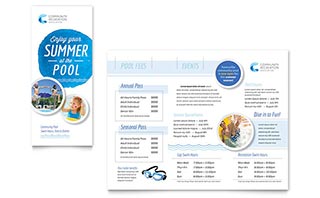 Community Swimming Pool Brochure