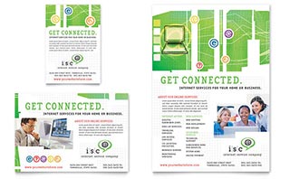 ISP Internet Service Flyer & Ad Template