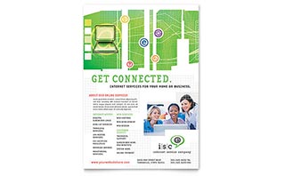 ISP Internet Service Flyer Template