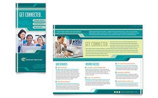 Internet Service Provider Brochure Template