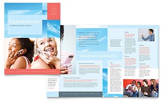 Communications Company Brochure Template