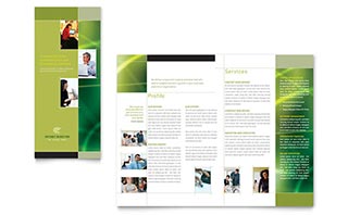 Internet Marketing Tri Fold Brochure Template