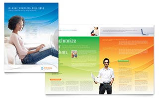 Computer & IT Services Brochure Template