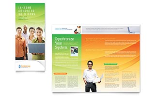 Computer & IT Services Brochure Template