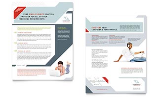 Computer Solutions Datasheet Template