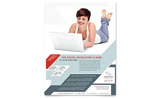 Computer Solutions Flyer Template