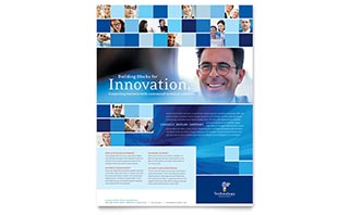 Technology Consulting & IT Flyer Template