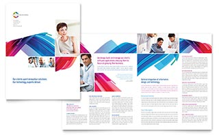 Software Solutions Brochure Template