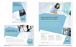 Global Network Services Flyer & Ad Template