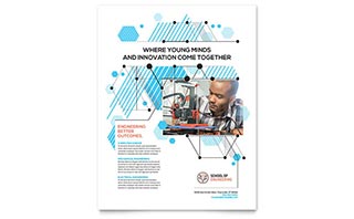 Computer Engineering Flyer Template