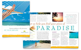 Travel Agency Brochure Template Design