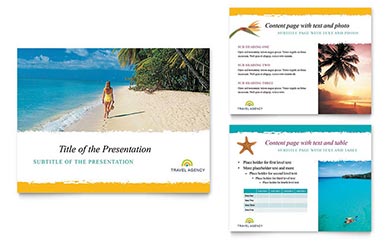 Travel Agency PowerPoint Presentation Design Example