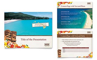 Hawaii Travel Vacation PowerPoint Presentation Template