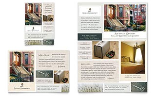 Boutique Hotel Flyer & Ad Template