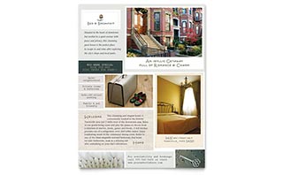 Boutique Hotel Flyer Template