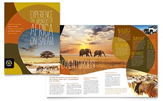 African Safari Brochure