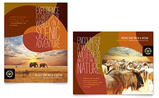 African Safari Poster Template